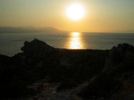 golfe de Corinthe depuis le cap Melangavi