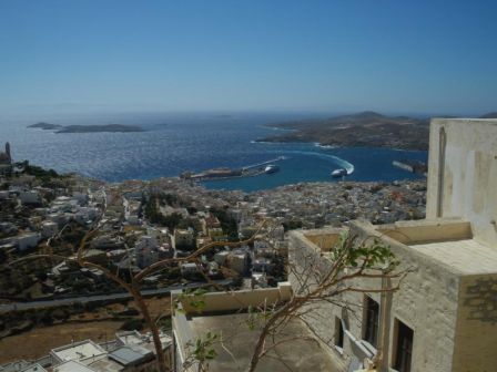 Vue d Ano syros