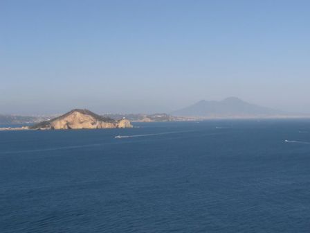 Baie de Naples et le Vésuve